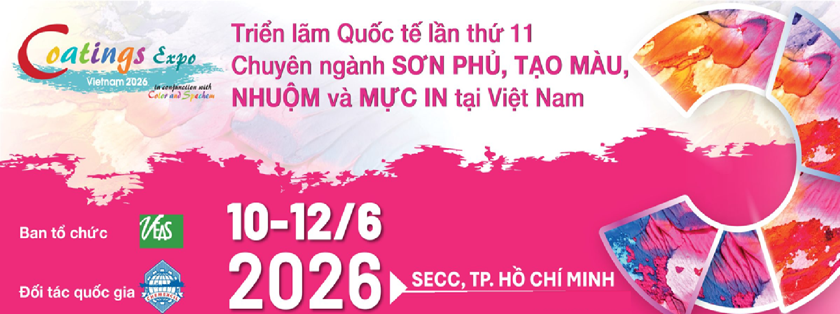 Triển lãm Quốc tế ngành công nghiệp Sơn phủ và Mực in