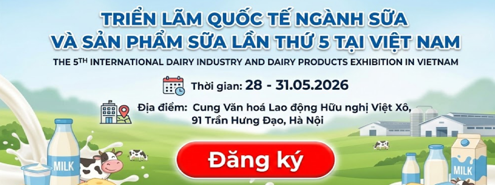 Triển lãm Quốc tế ngành sữa và sản phẩm sữa lần thứ 5