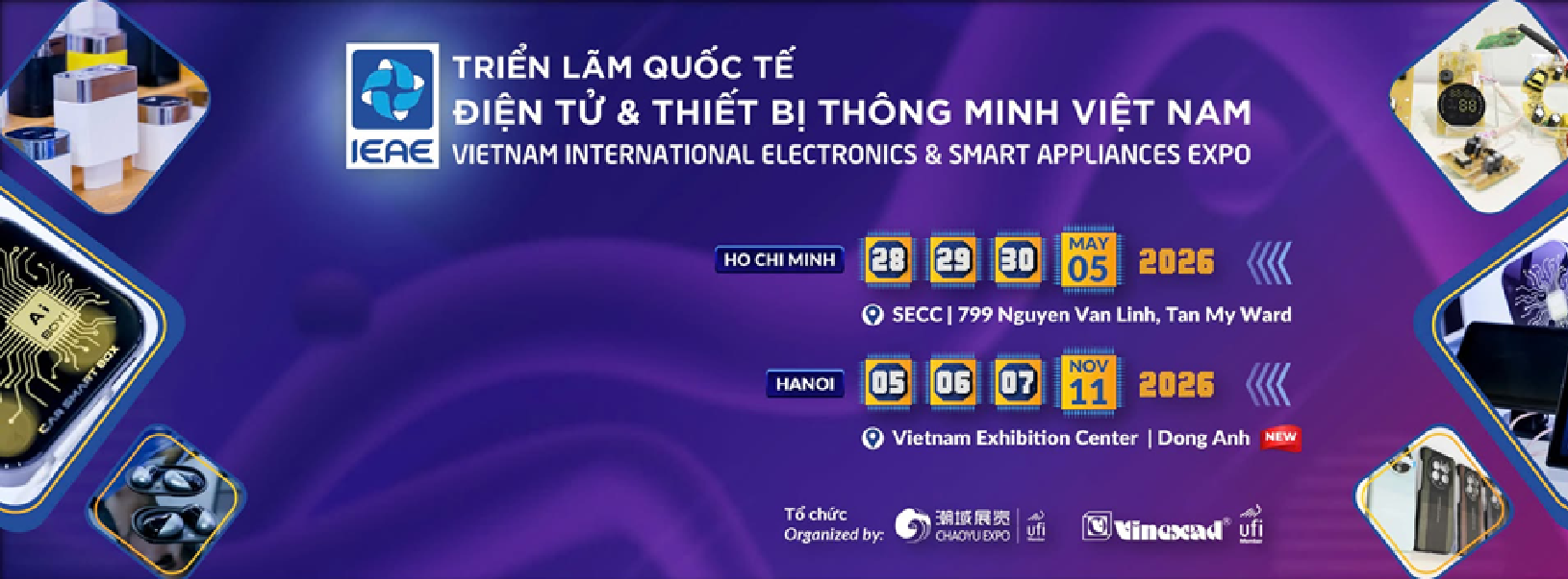Triển lãm Quốc Tế Điện Tử & Thiết Bị Thông Minh Việt Nam