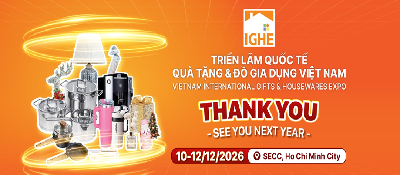 Triển lãm Quốc tế Quà tặng & Đồ gia dụng Việt Nam