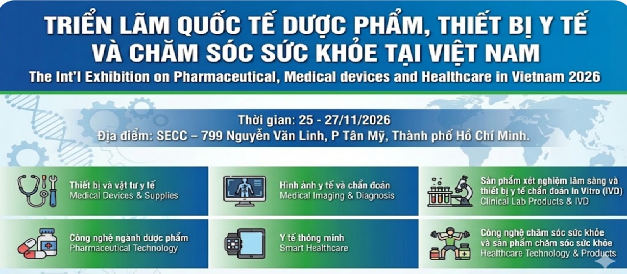 Triển lãm Quốc tế Dược phẩm, Thiết bị Y tế và Chăm sóc sức khỏe tại Việt Nam