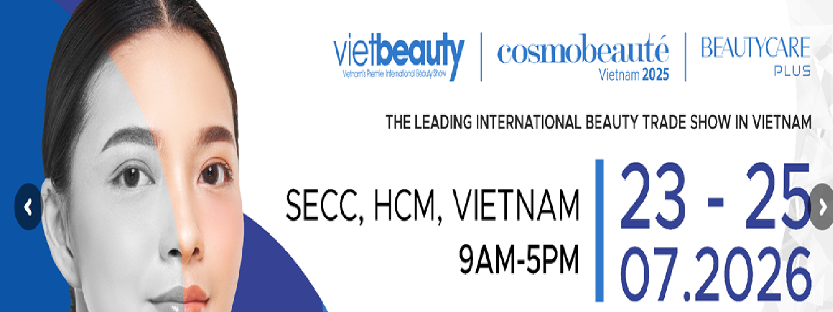 Triển lãm Quốc tế sản phẩm dịch vụ Thẩm mỹ, làm đẹp tại TP. HCM